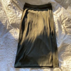 New Abercrombie Knit Midi Skirt
